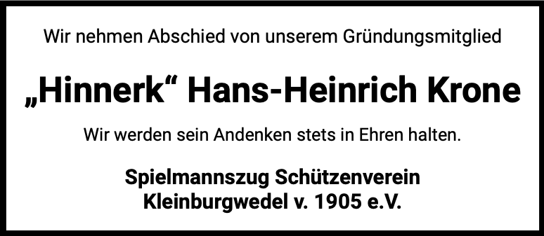 Hans-Heinrich Krone